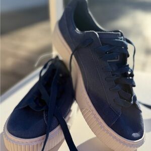 New Puma Suede Platform Sneakers - No Box